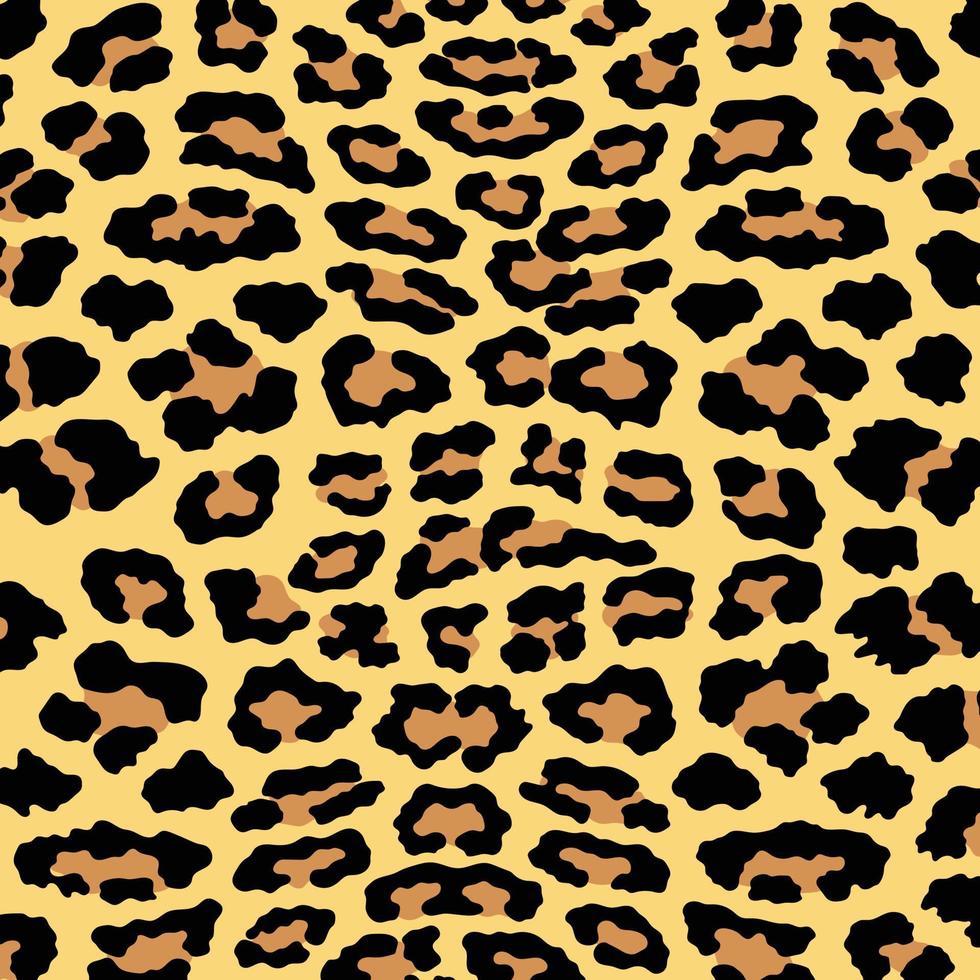 estampado de leopardo, guepardo y jaguar. diseño de estampado de piel animal. vector