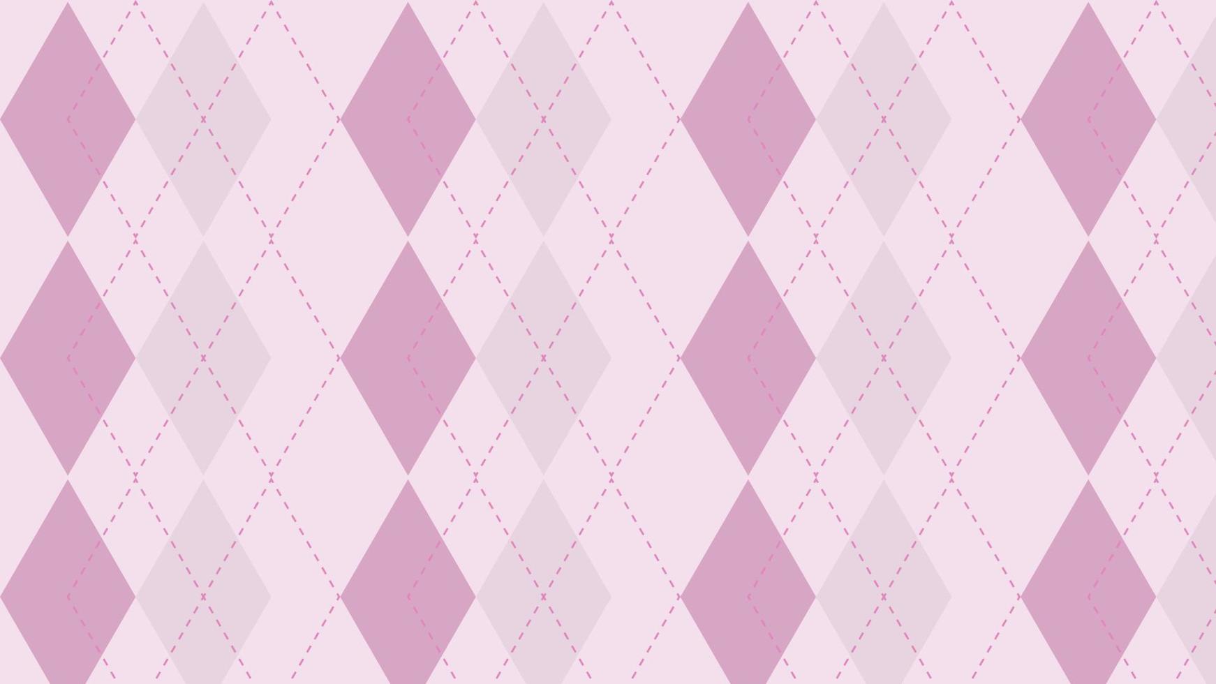 cute pastel purple argyle tartan, checkers, gingham, plaid, checkerboard background illustration, perfect for banner, wallpaper, backdrop, postcard, background vector