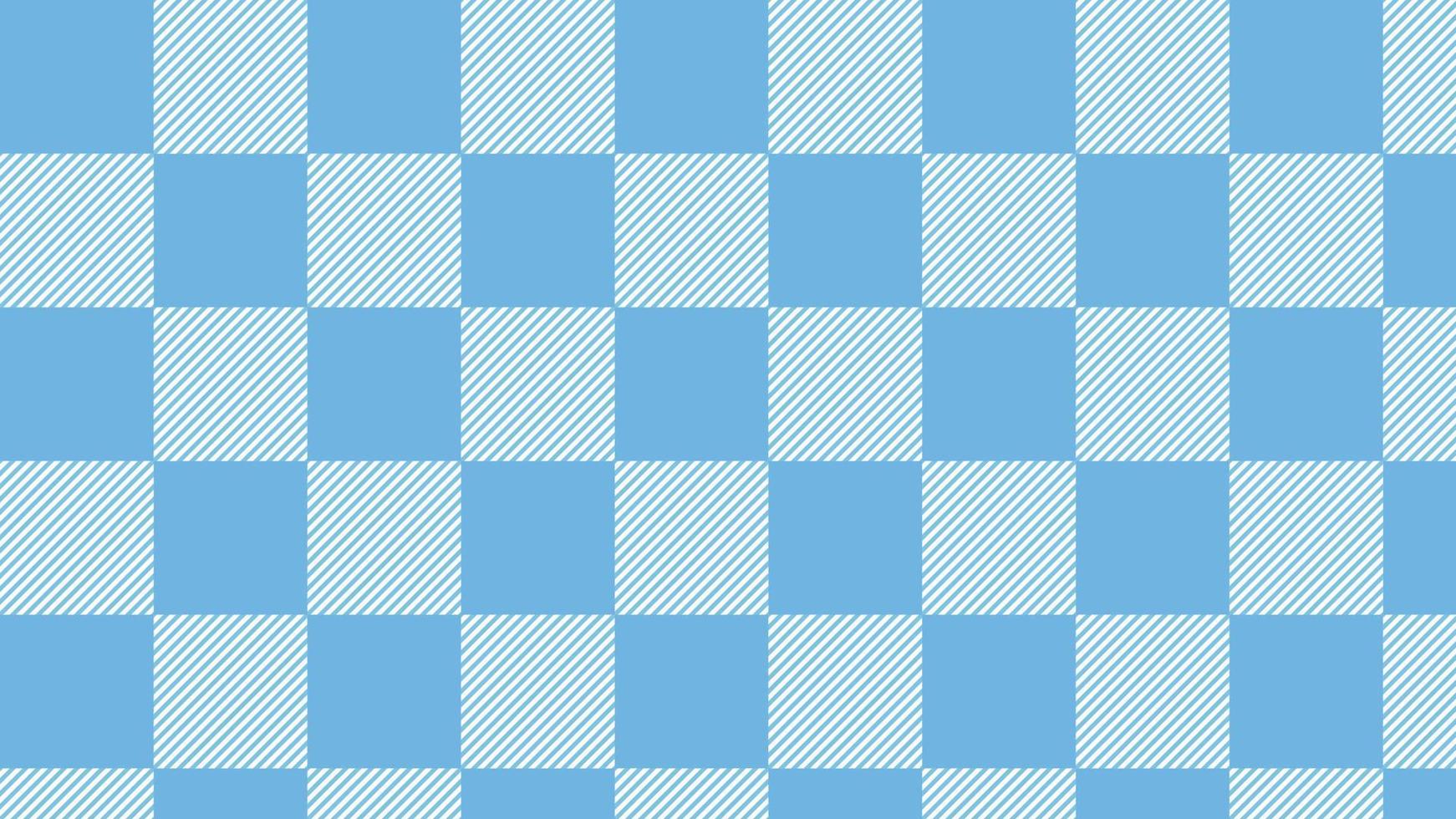 cute blue tartan, checkers, gingham, plaid, checkerboard backdrop illustration, perfect for banner, wallpaper, backdrop, postcard, background vector