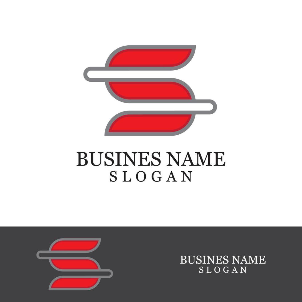 Business corporate S letter logo vector