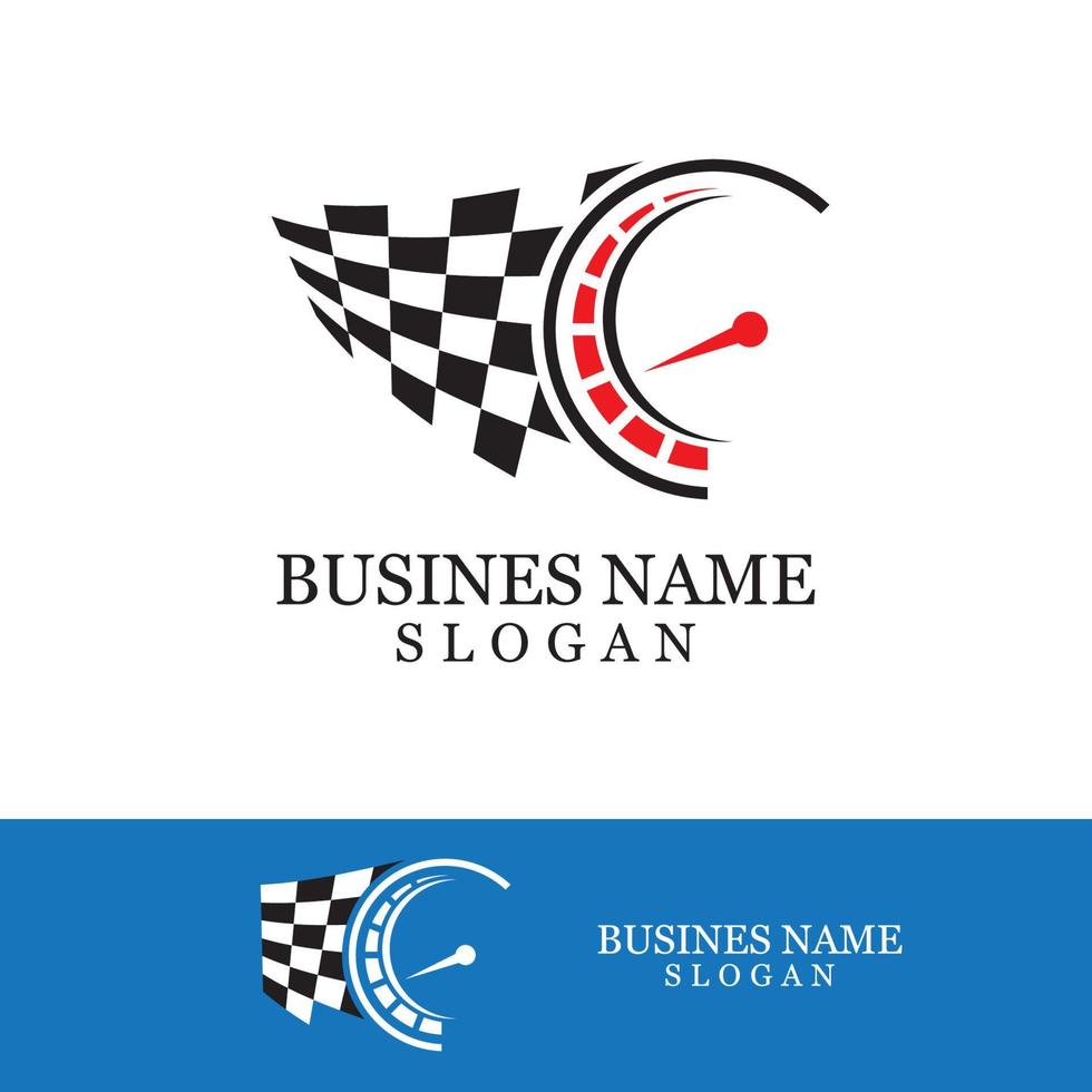 Race flag icon design vector