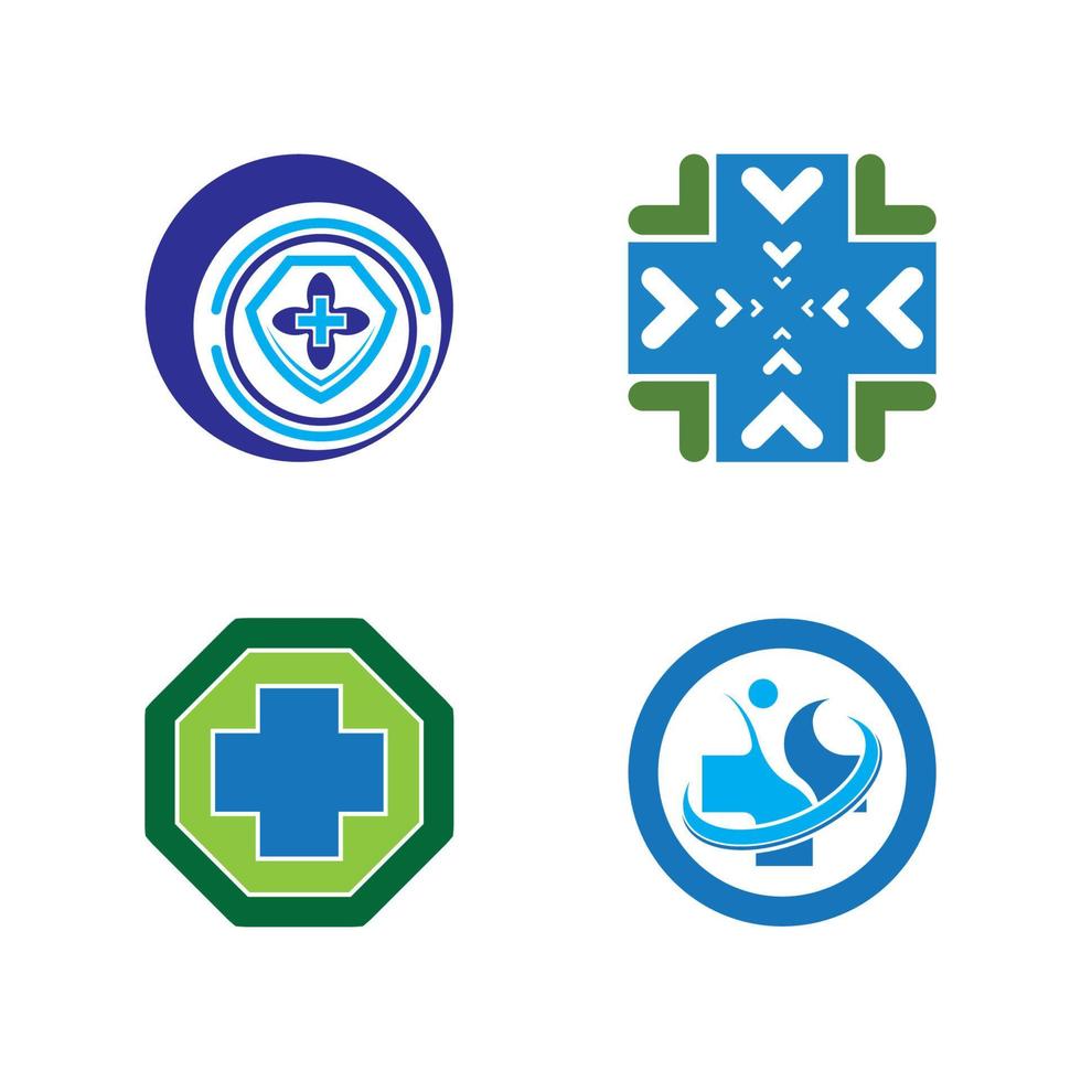 vector de plantilla de logotipo médico de salud