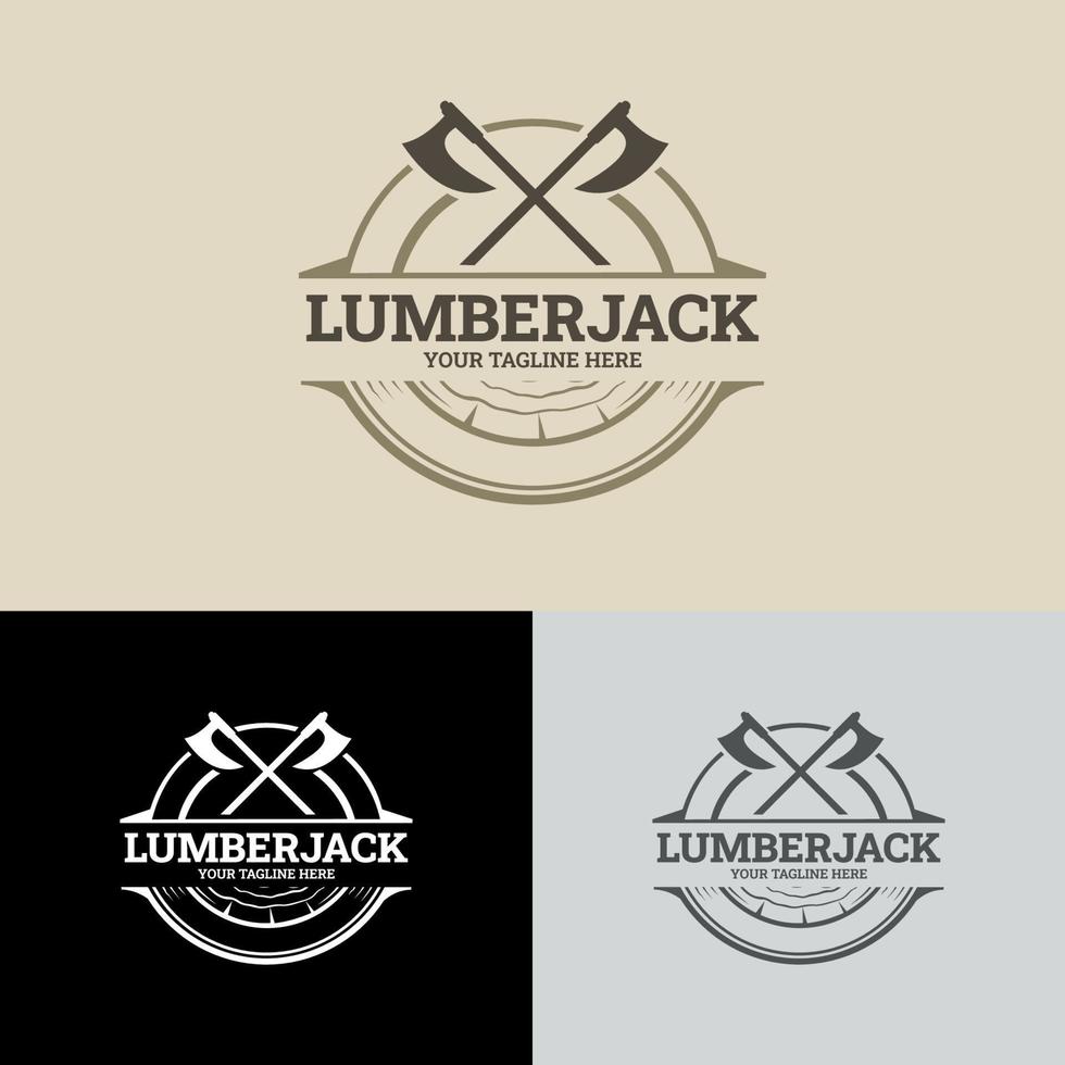 woodworking retro vintage logo design. timber plank wood, woodwork handyman, wood house builder. vector