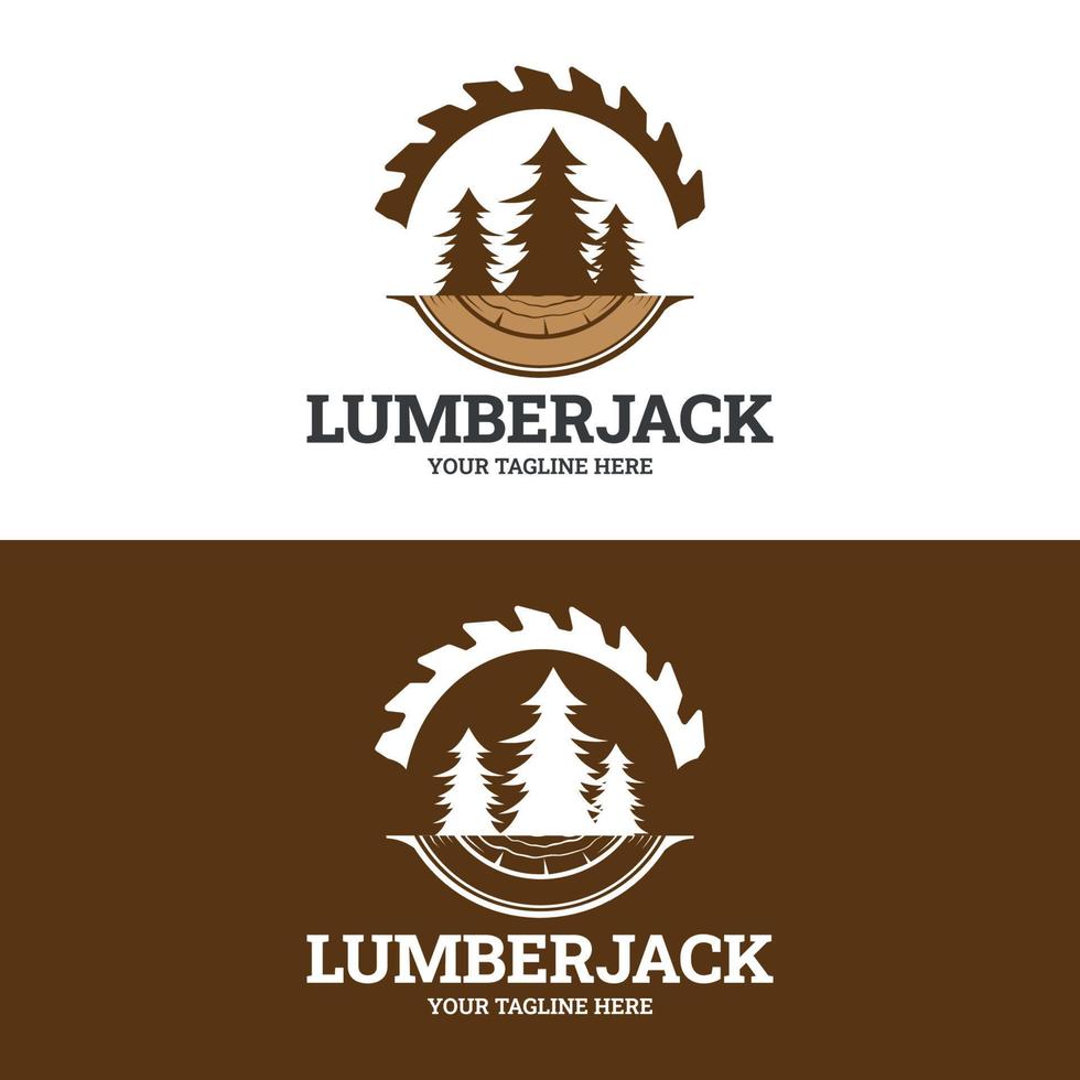 woodworking retro vintage logo design. timber plank wood, woodwork handyman, wood house builder. vector