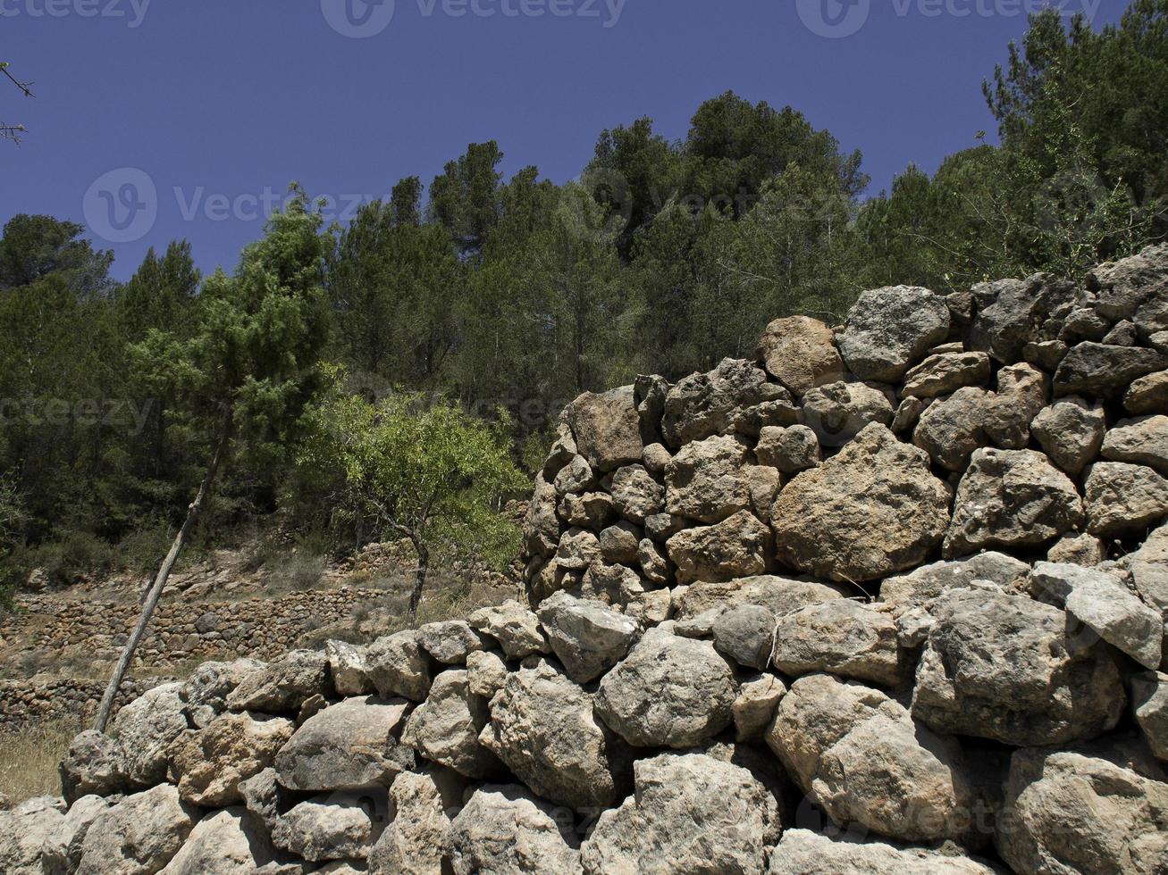 the island of Ibiza in spain photo