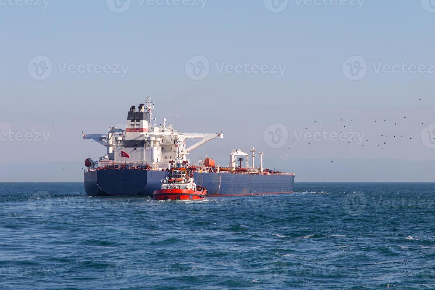 Tanker Ship in Istanbul photo