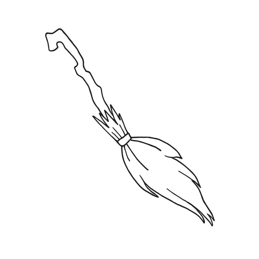 witch's broom vector