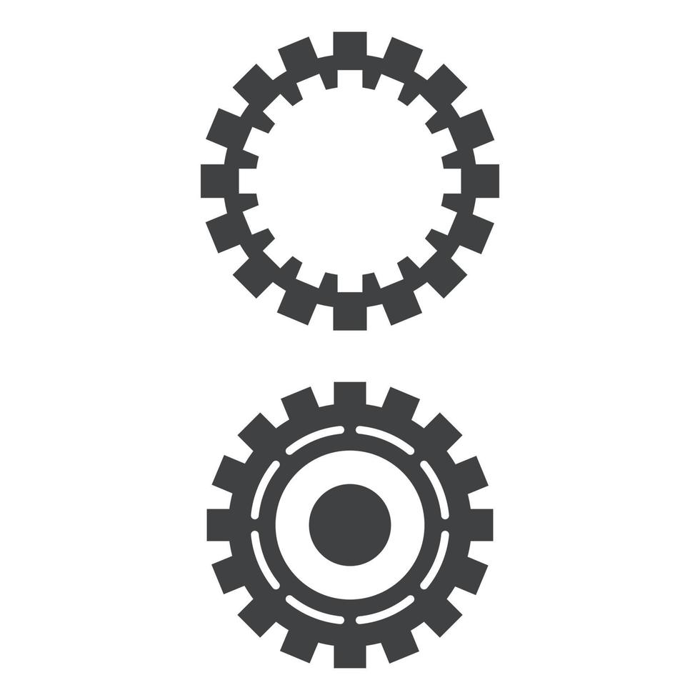 Gear Logo Template vector icon illustration design