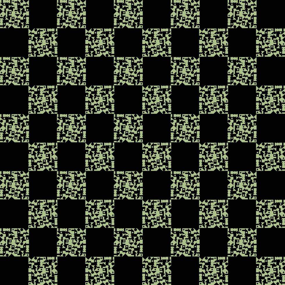 Modern Printing Fabric Pattern Design Vector Illustration
