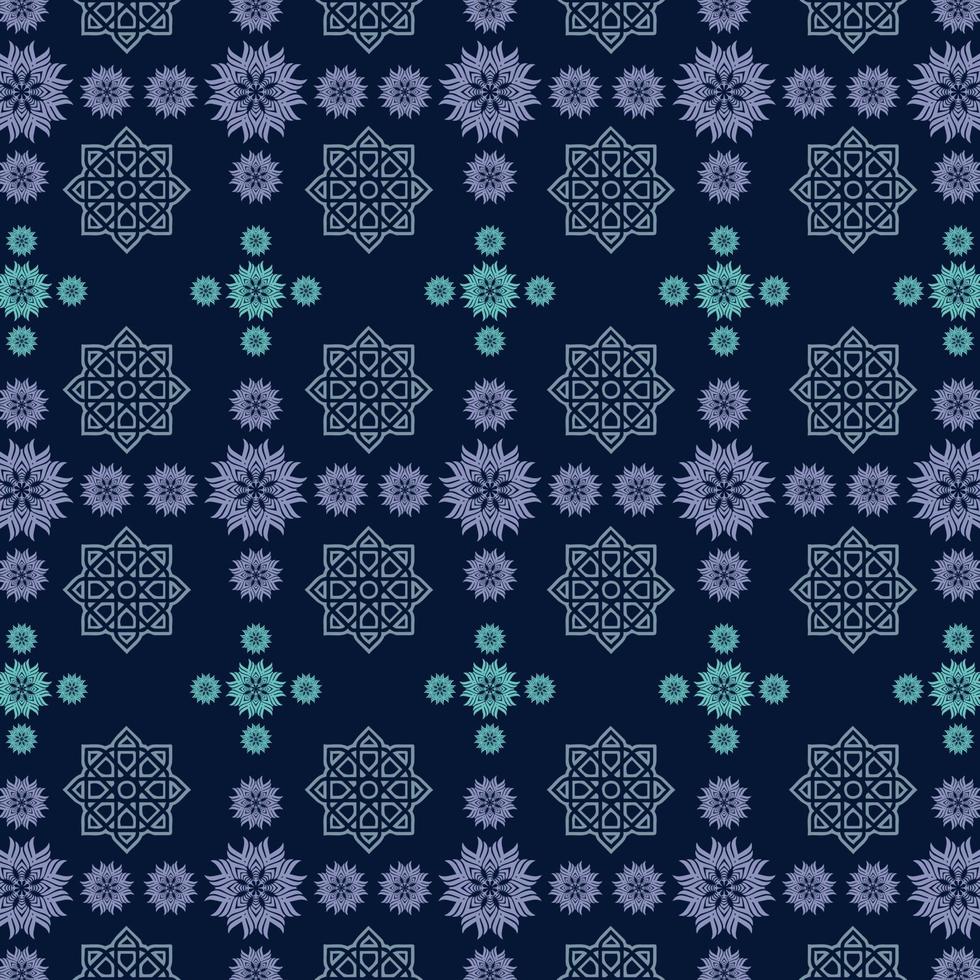 Seamless Mandala Pattern Design Vector Background