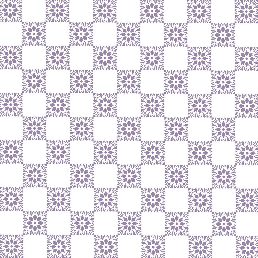 Flourish Fabric Pattern Design Vector Illustration