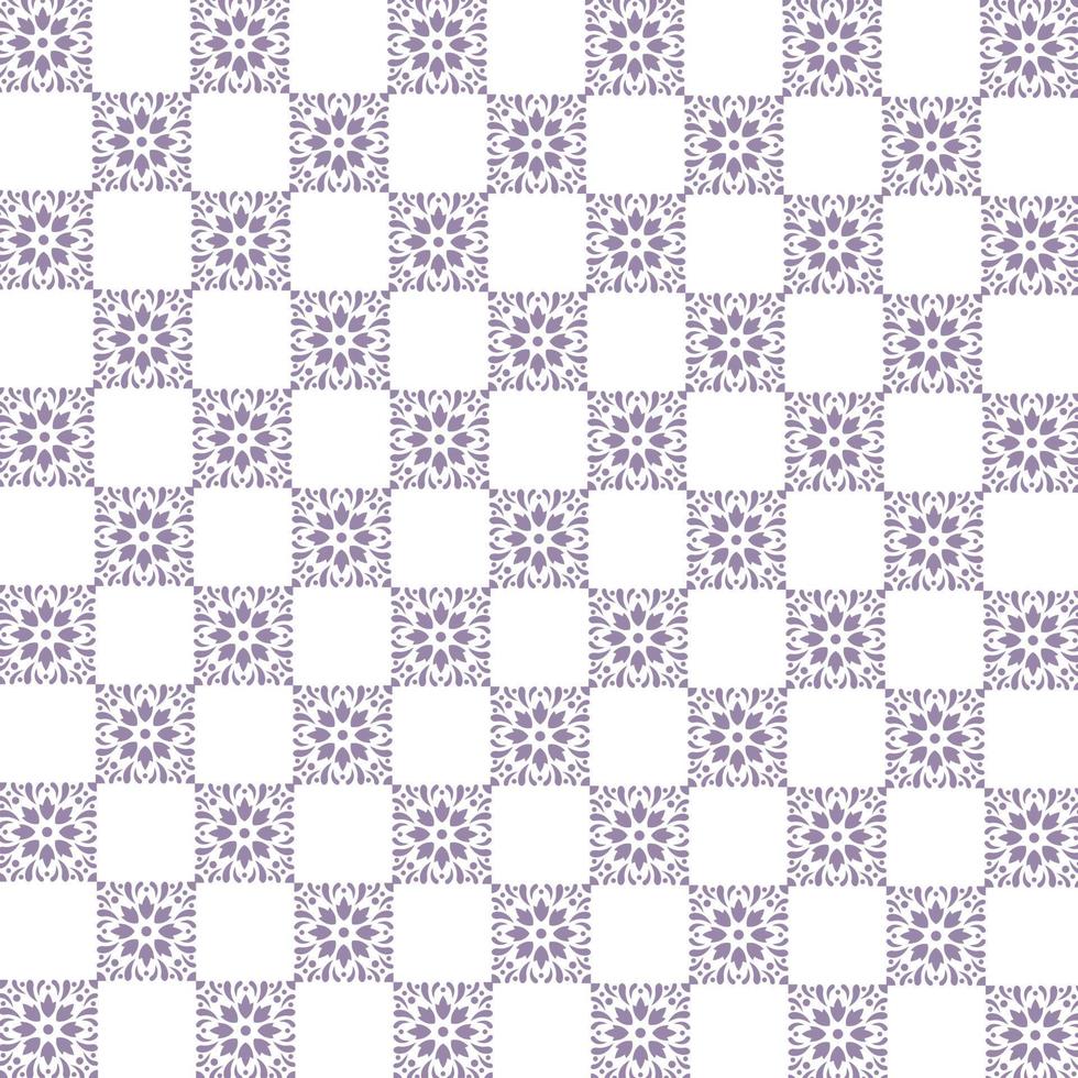 Flourish Fabric Pattern Design Vector Illustration