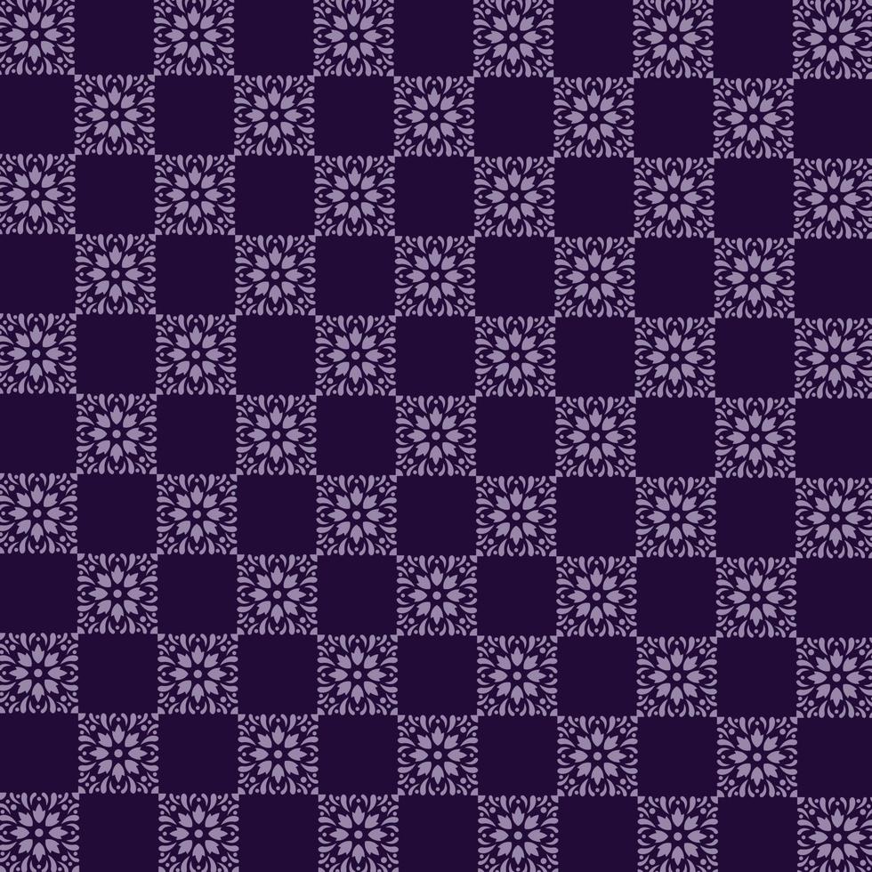 Flourish Fabric Pattern Design Vector Illustration