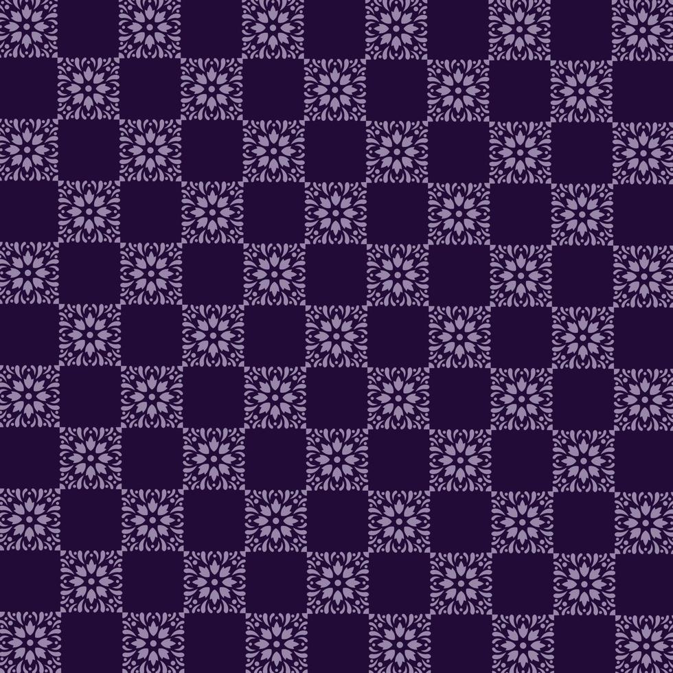 Flourish Fabric Pattern Design Vector Illustration