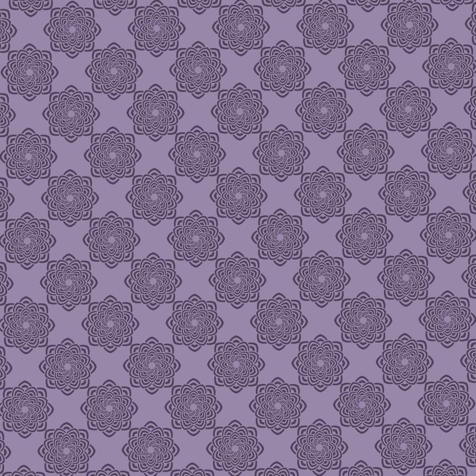 Flourish Fabric Pattern Design Vector