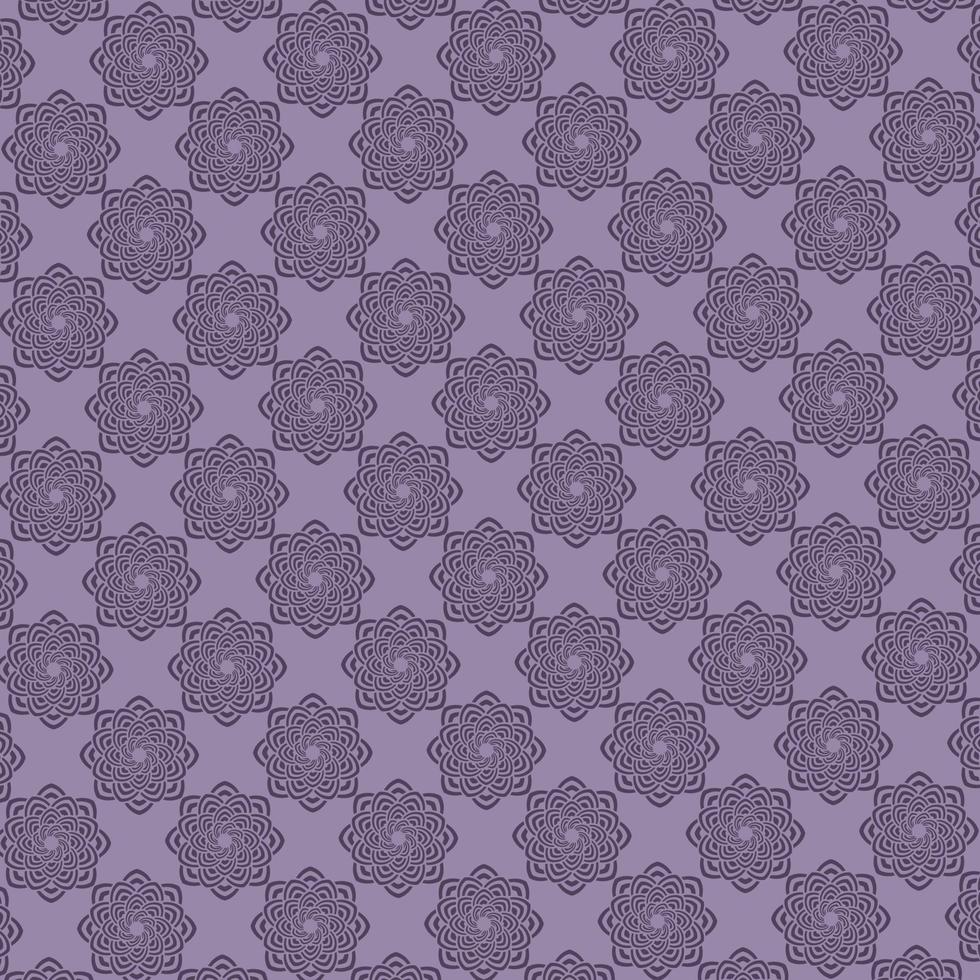 Flourish Fabric Pattern Design Vector