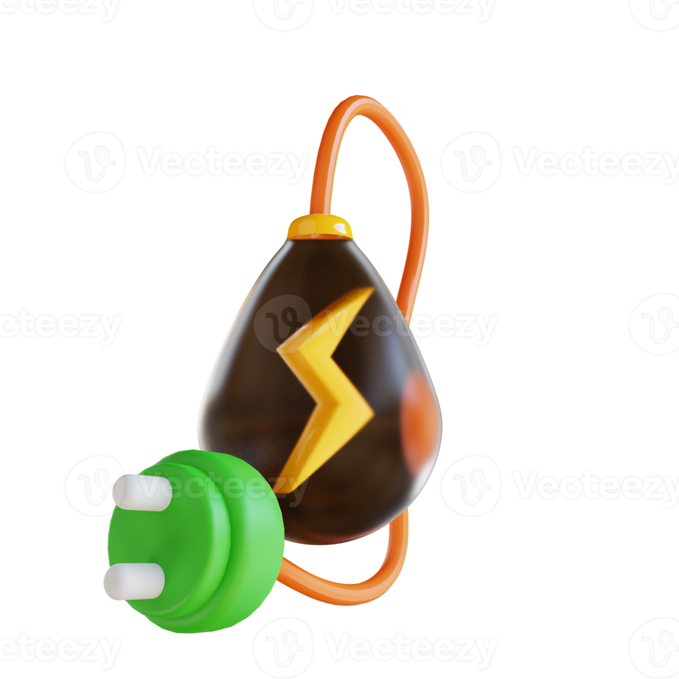 3D illustration water energy suitable ecology png