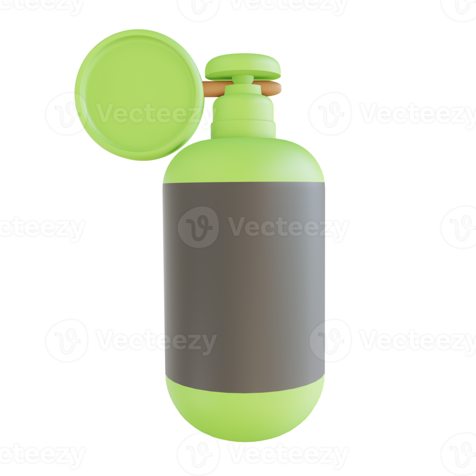 3D illustration oxygen tank suitable for medical png