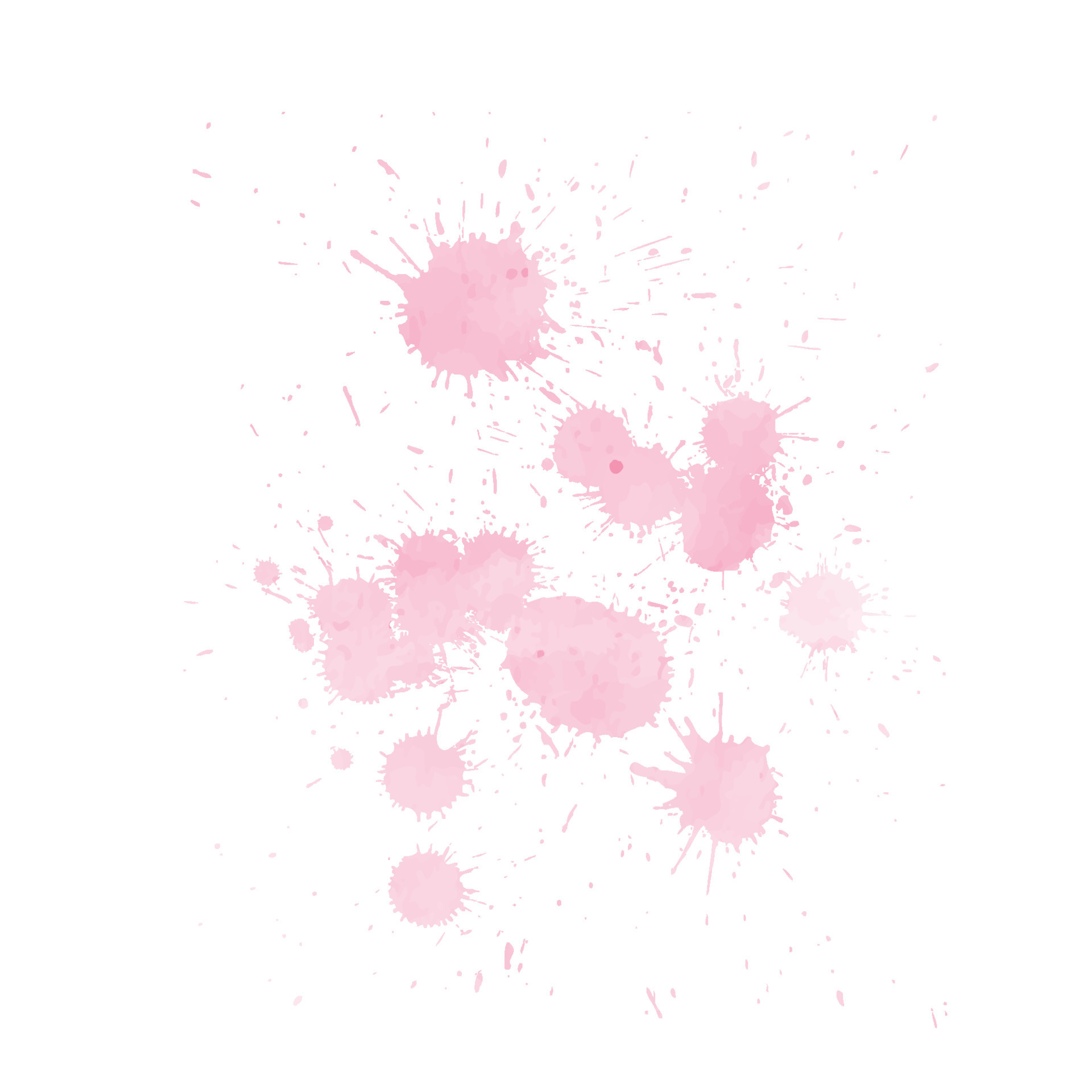 Abstract pink watercolor paint brush splash and splatter 10843605
