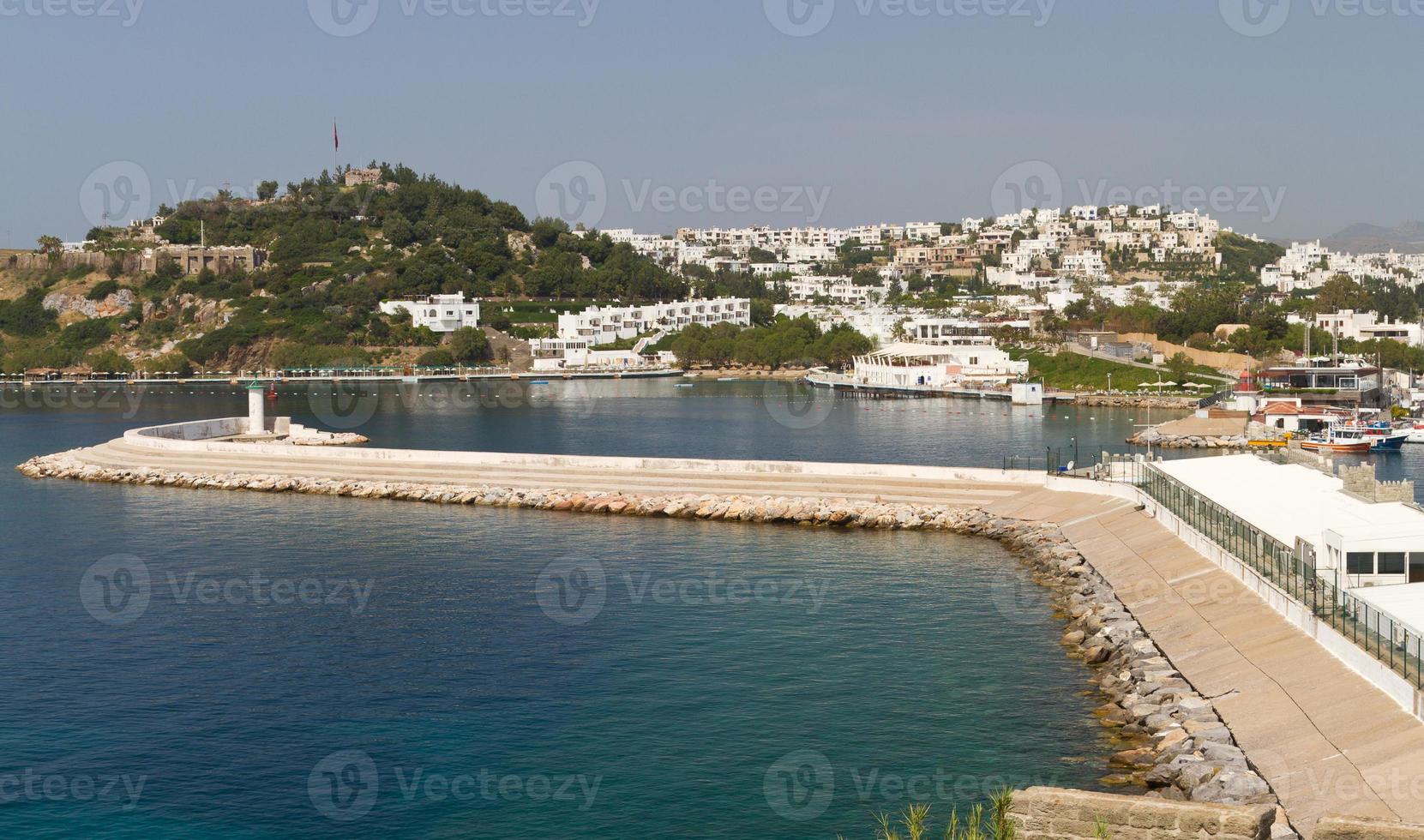 Bodrum town in Turkiye photo