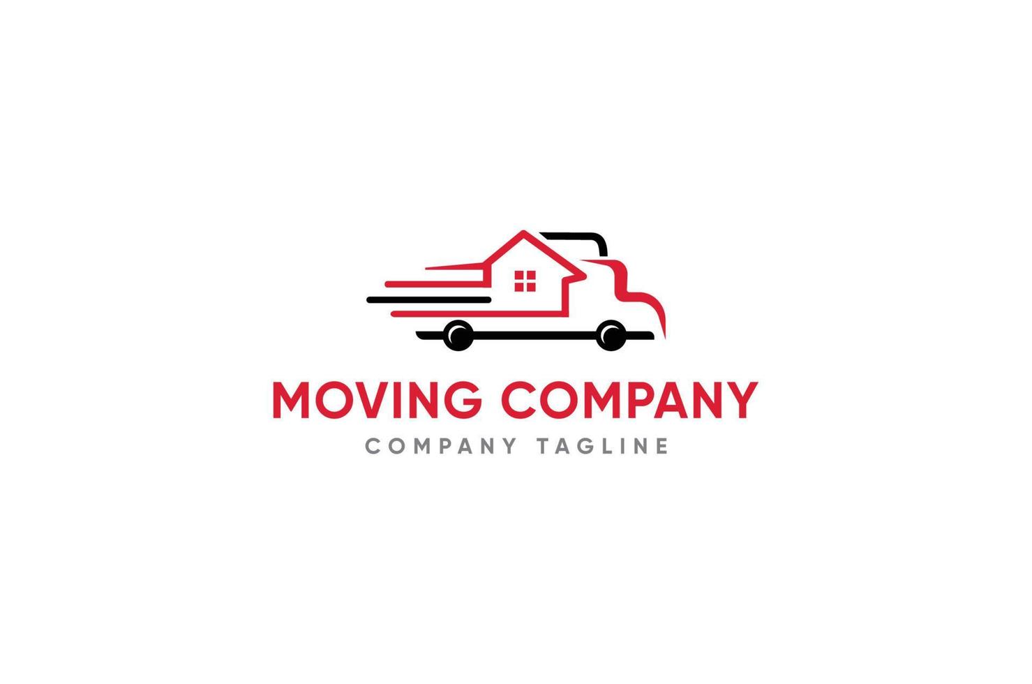 A Moving Truck Logo Design Concepts For A Movers Or Moving Truck Company It Can Be Used For A Transport Services Company Logo vector