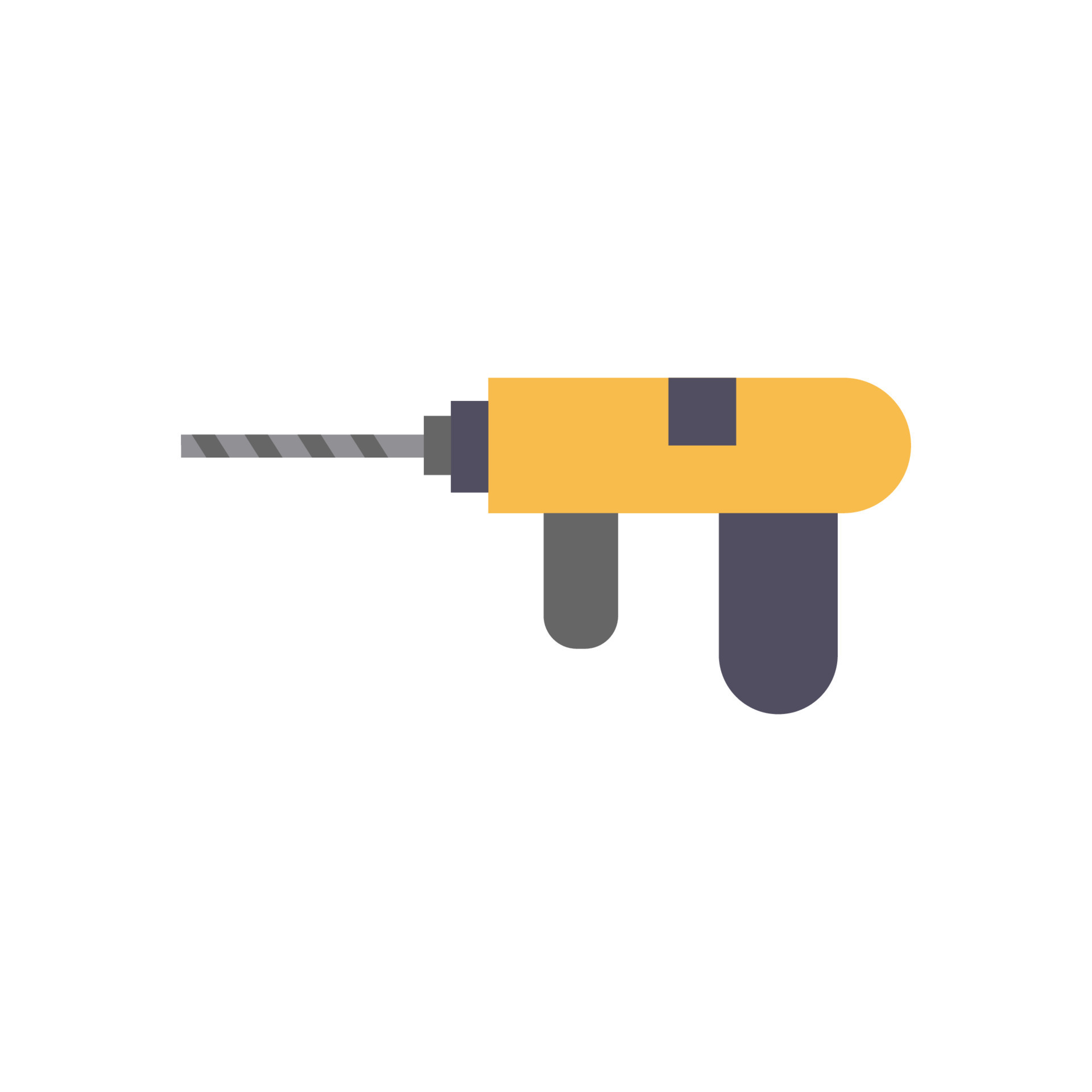 Repair and construction work tools isolated icons Vector Image