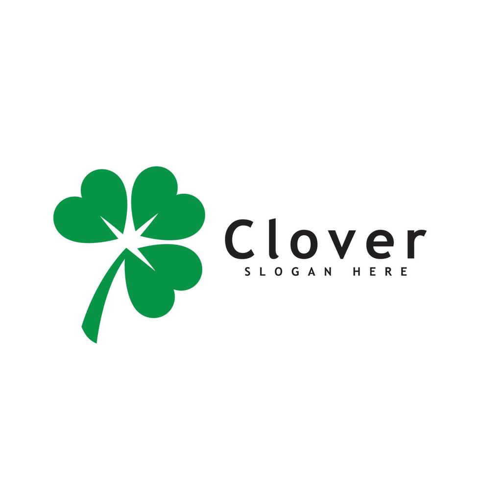 Clover Leaf Logo Template Design vector