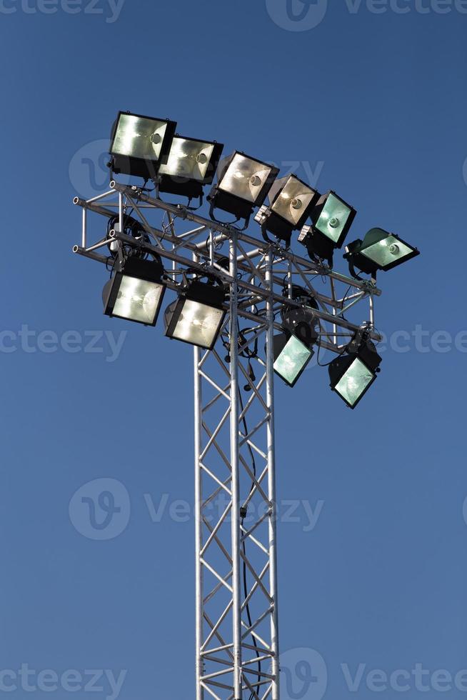 luces del estadio en estambul foto