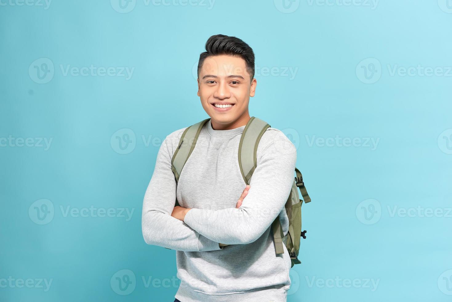 joven hombre de negocios al aire libre trabajo ocupación estilo de vida foto