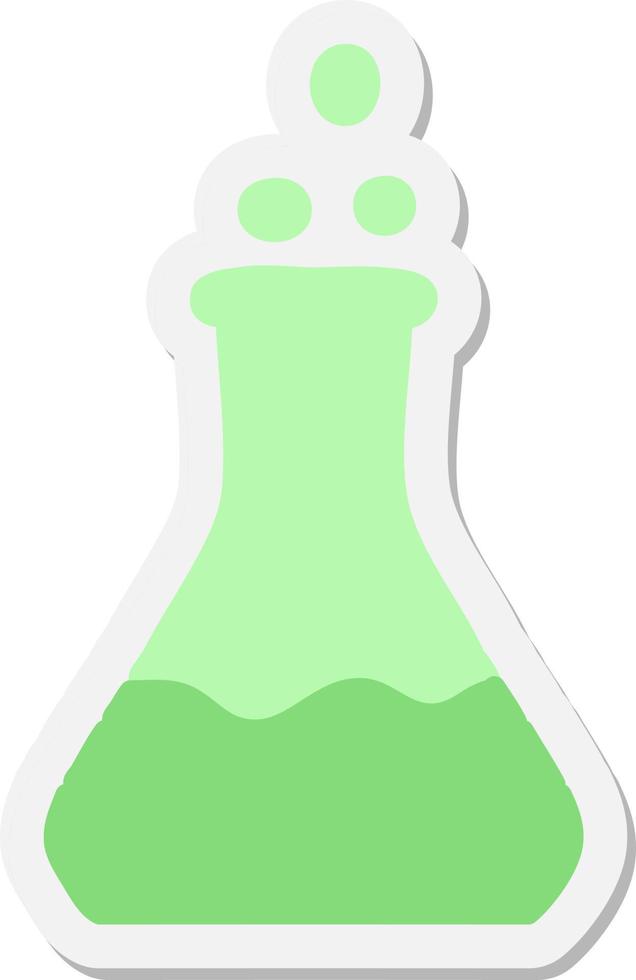 bubbling chemical potion sticker 10845767 Vector Art at Vecteezy