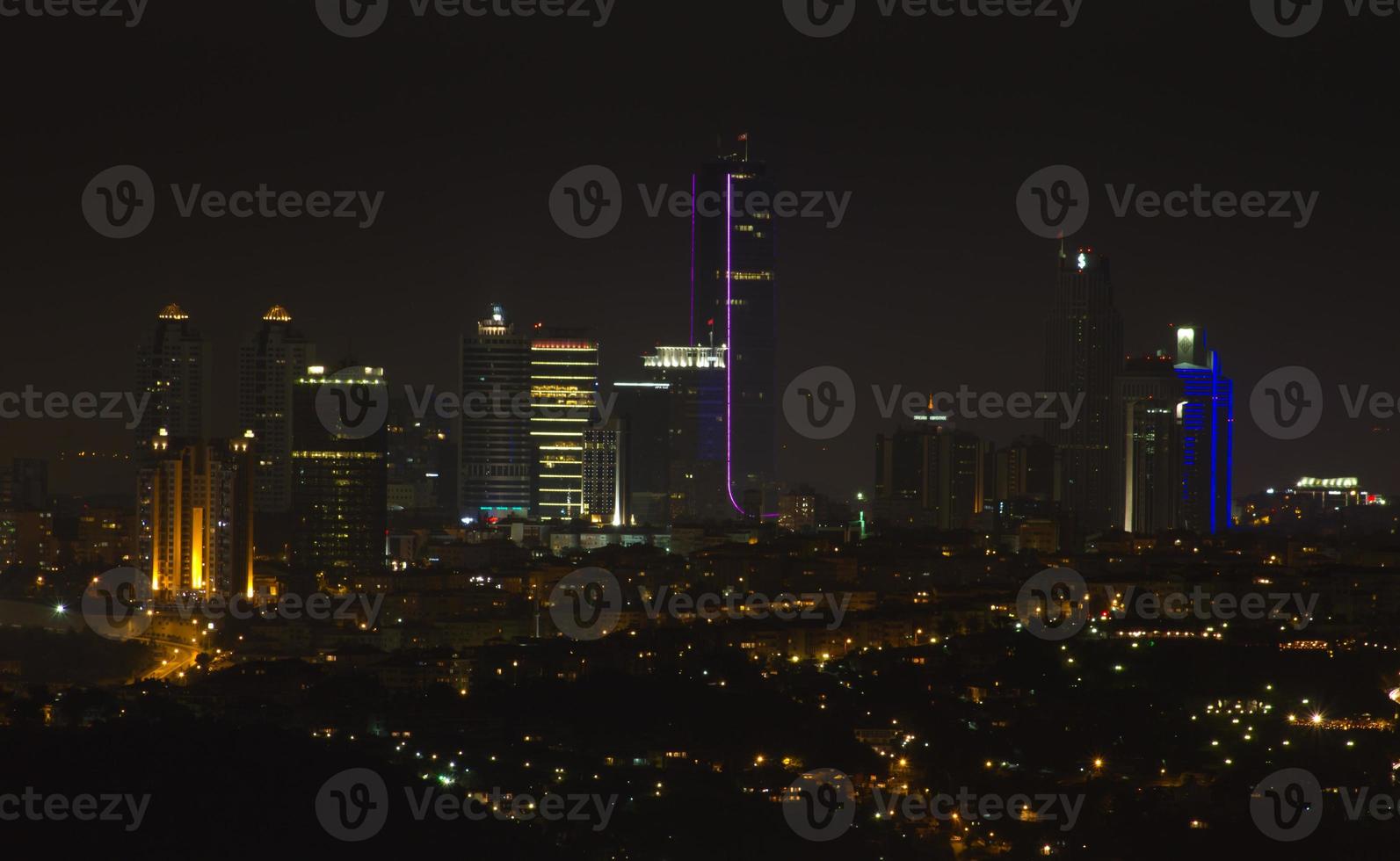 Skyscrapers in Istanbul photo