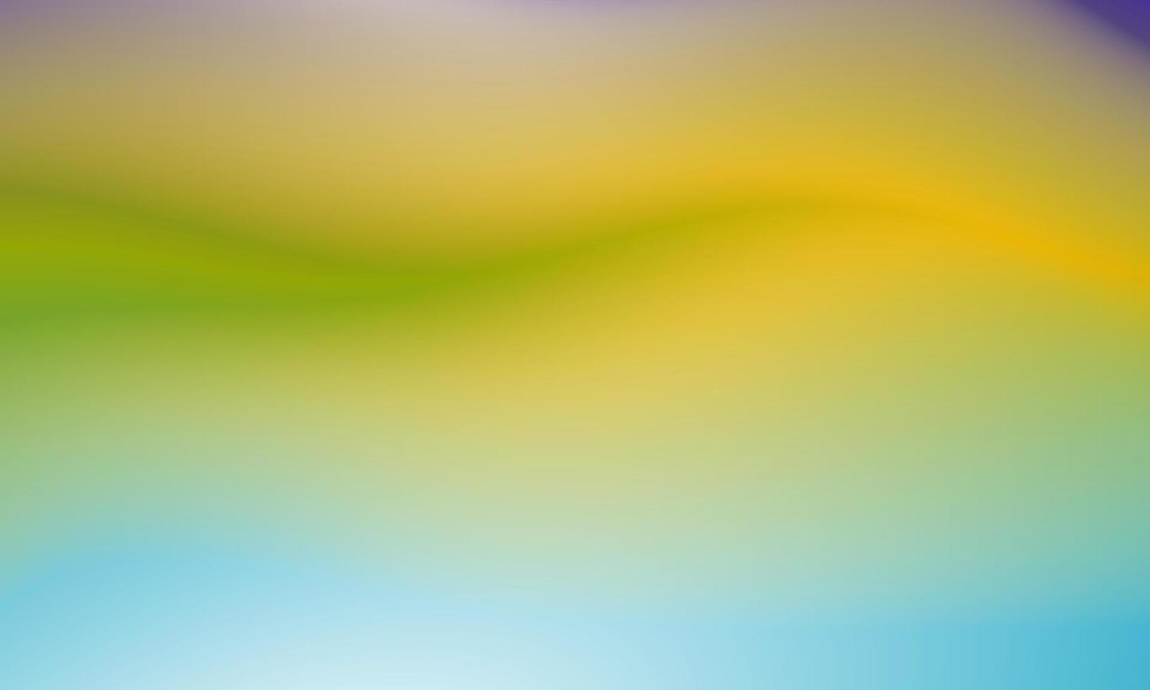 Beautiful gradient background green, yellow and blue smooth and soft texture vector