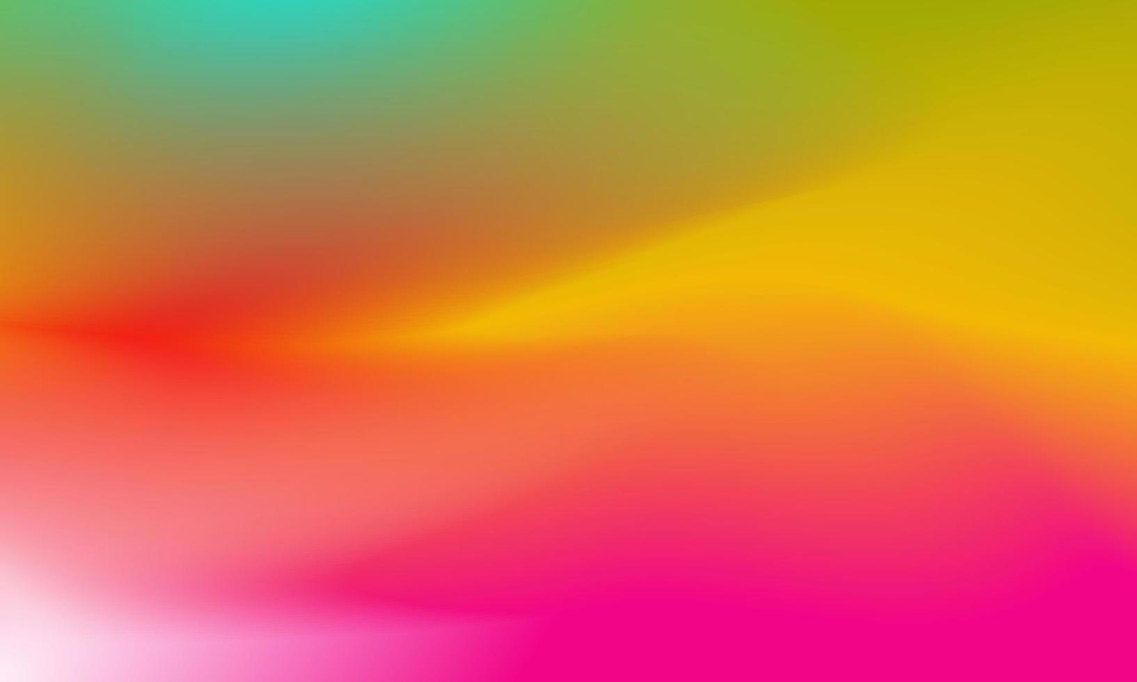 Beautiful gradient background blue, yellow and pink smooth and soft texture vector