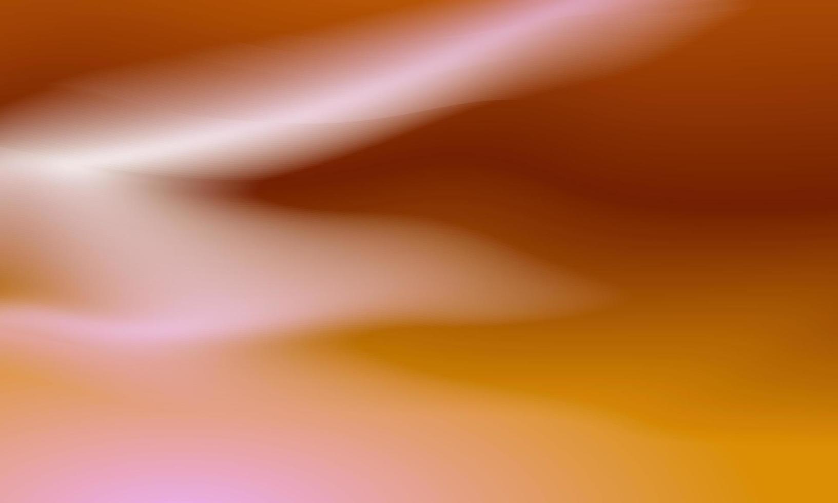 Beautiful gradient background pink, white and orange smooth and soft texture vector