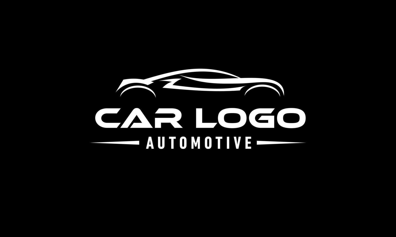 logotipo muscular. servicio de reparación de automóviles, restauración de automóviles y elementos de diseño de clubes de automóviles. vector