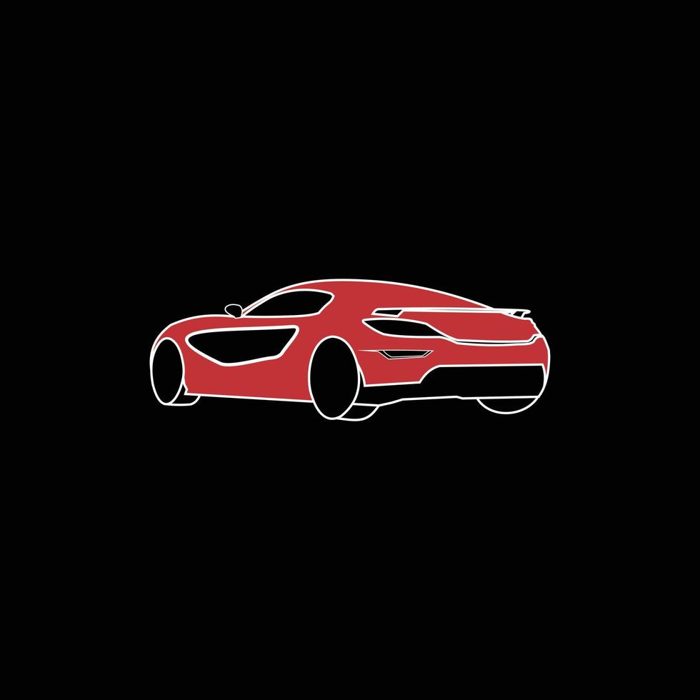 logotipo del concesionario de automóviles vector