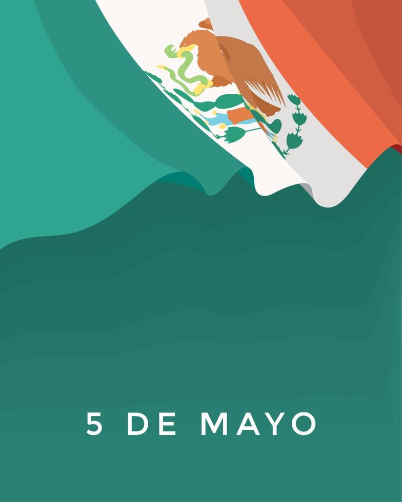 cinco de mayo letras vector