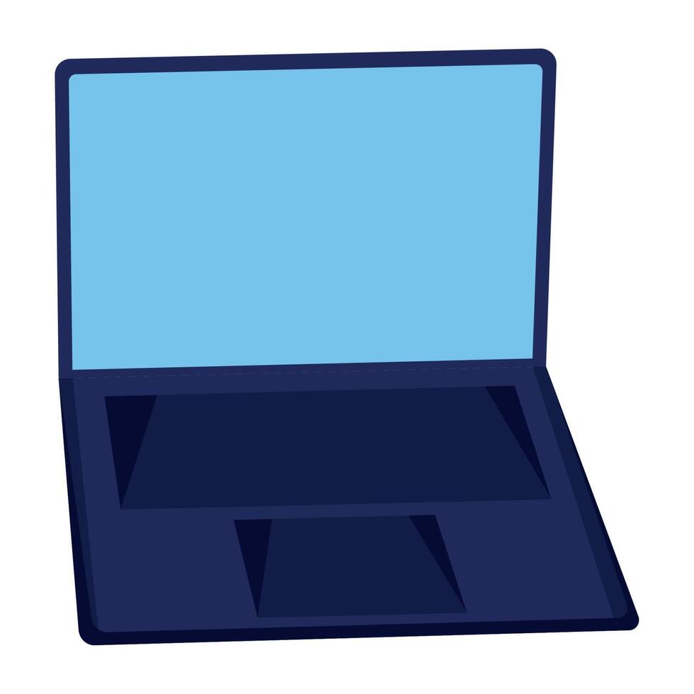 laptop computer device vector