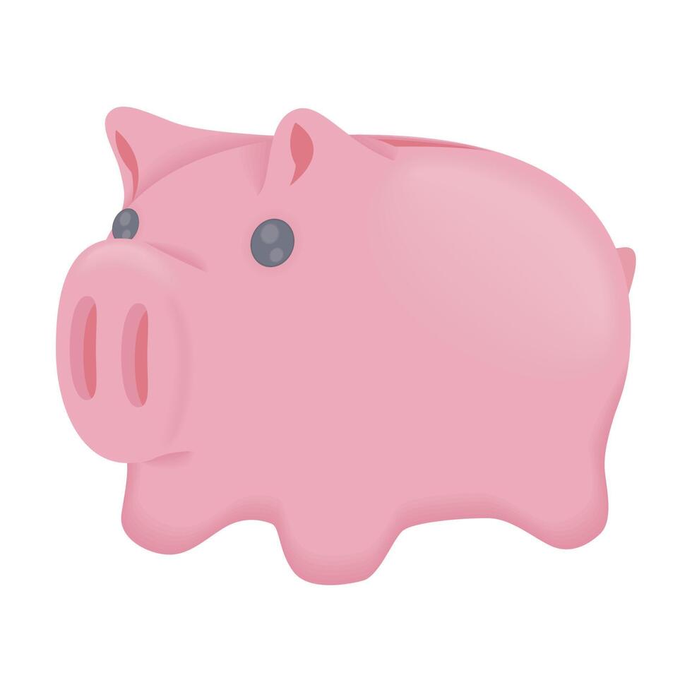 piggy savings money vector