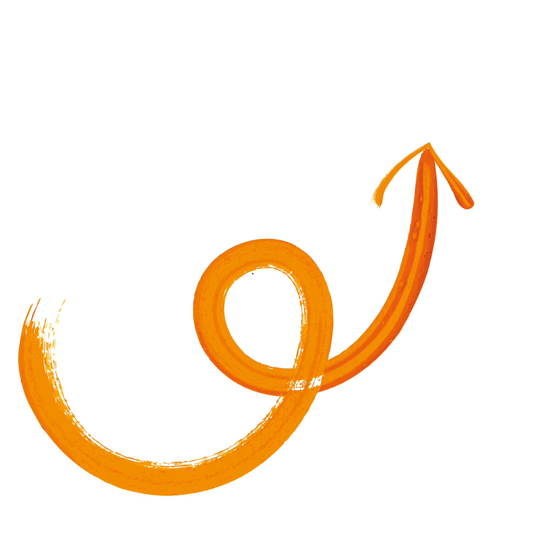 Curly Arrow In Watercolor Paint 10849712 PNG curly-arrow-in-watercolor-paint-10849712-png