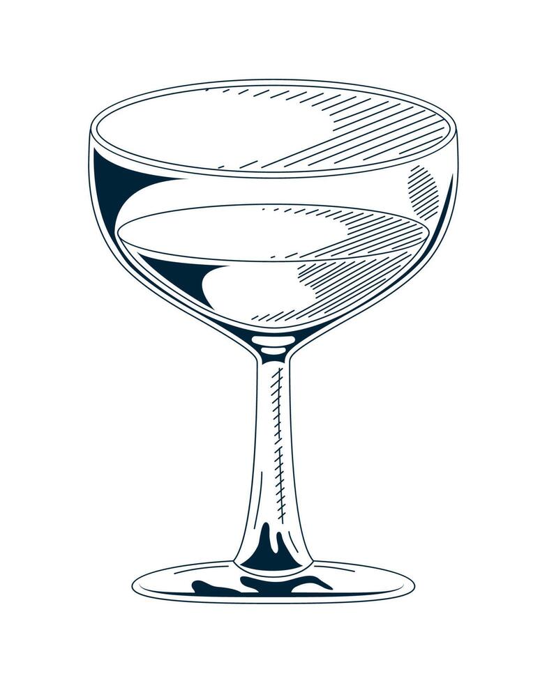 wine cup beverage vector