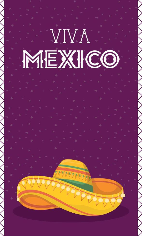 Cinco de Mayo lettering card vector