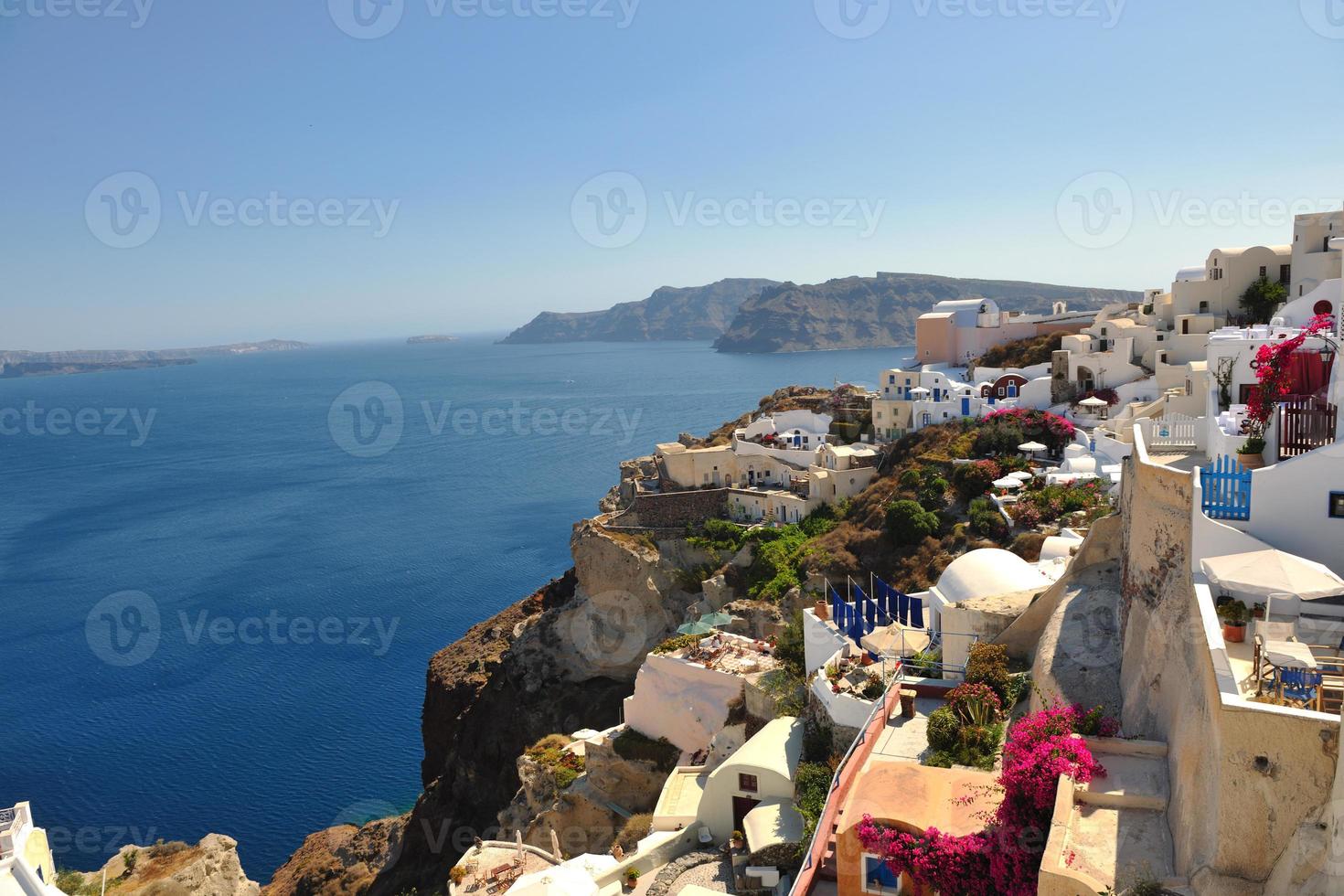 Santorini Greece view photo