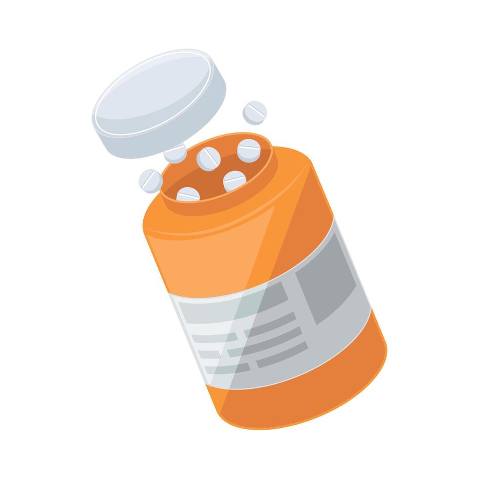 pharmacy pills prescription vector