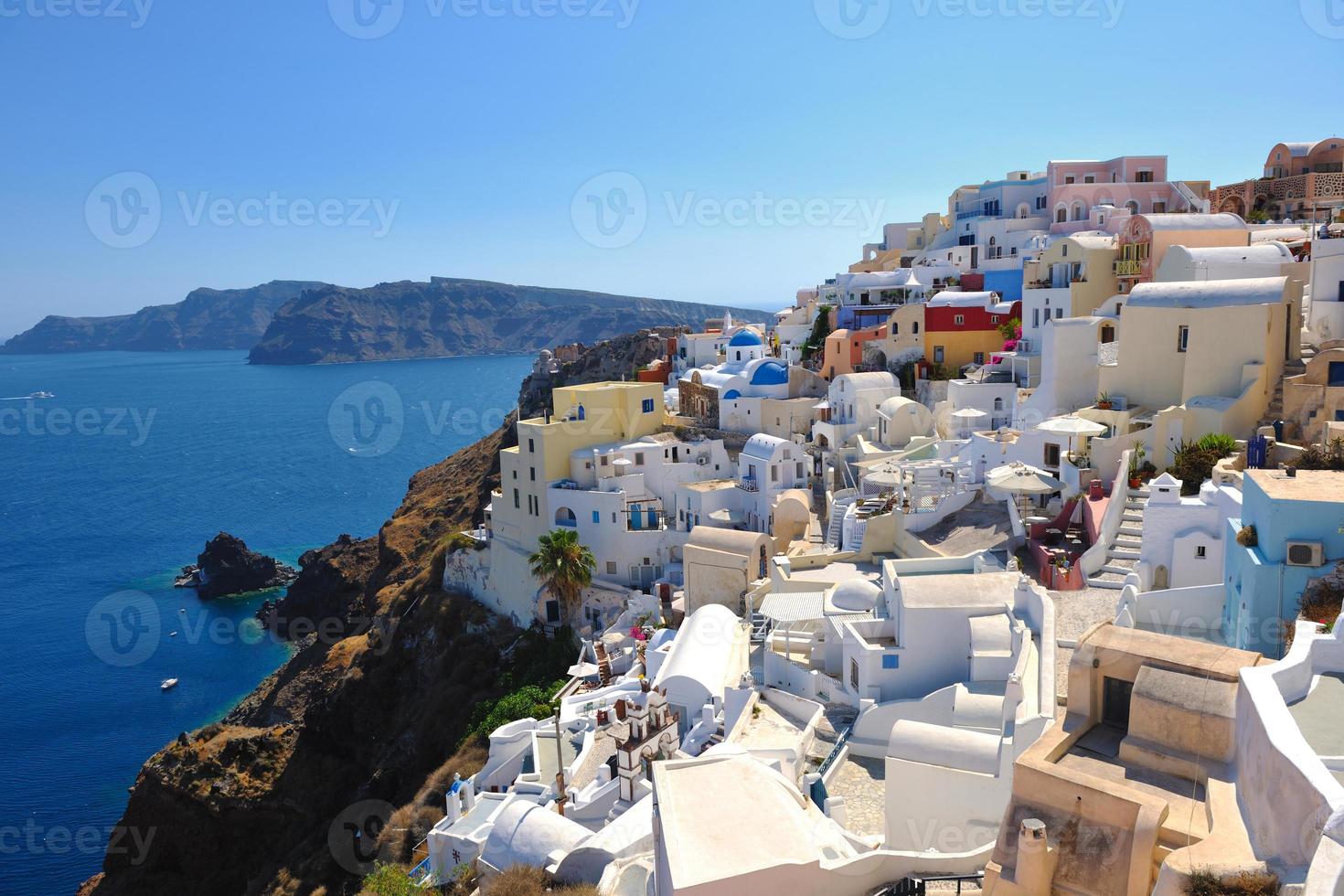 Santorini Greece view photo