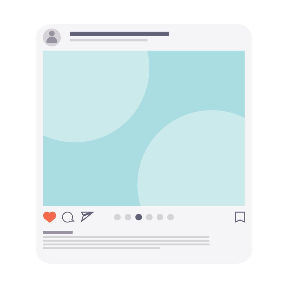 blue social media template 10850514 Vector Art at Vecteezy