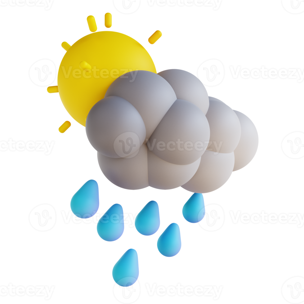 Free 3D illustration light rain 10850900 PNG with Transparent Background