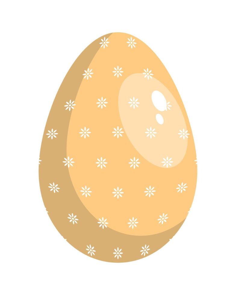 dotted easter egg vector