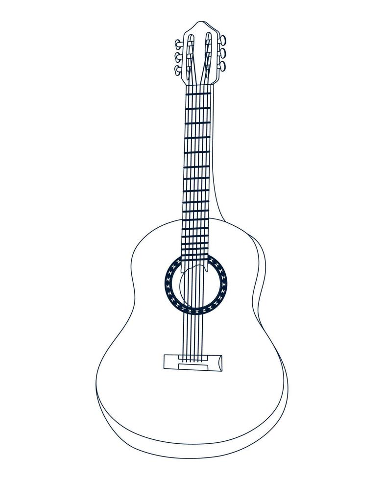 guitar instrument musical vector