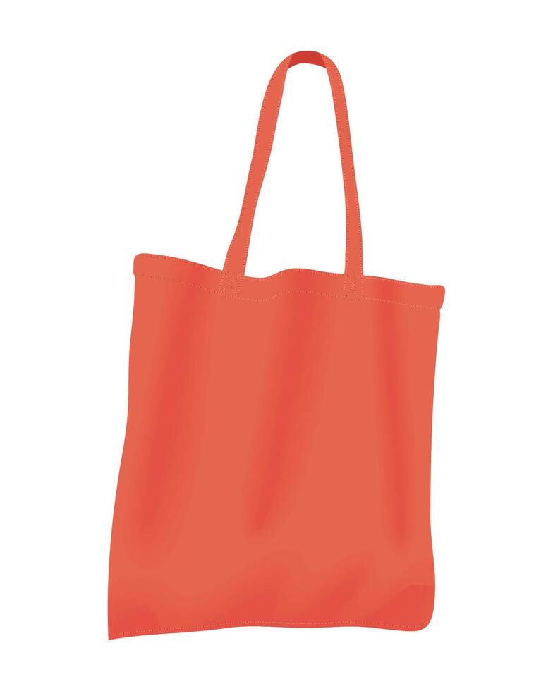 yarn cloth bag vector